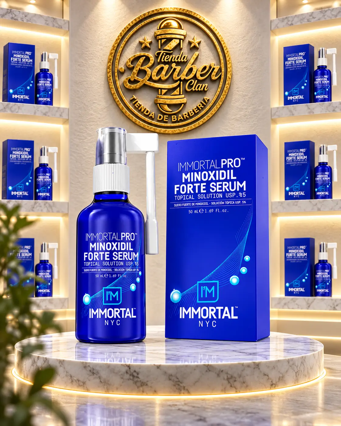 MINOXIDIL IMMORTAL 5% IIMMORTAL MINOXIDIL ,CRECIMIENTO 8682225557389 - Tienda Barber Clan