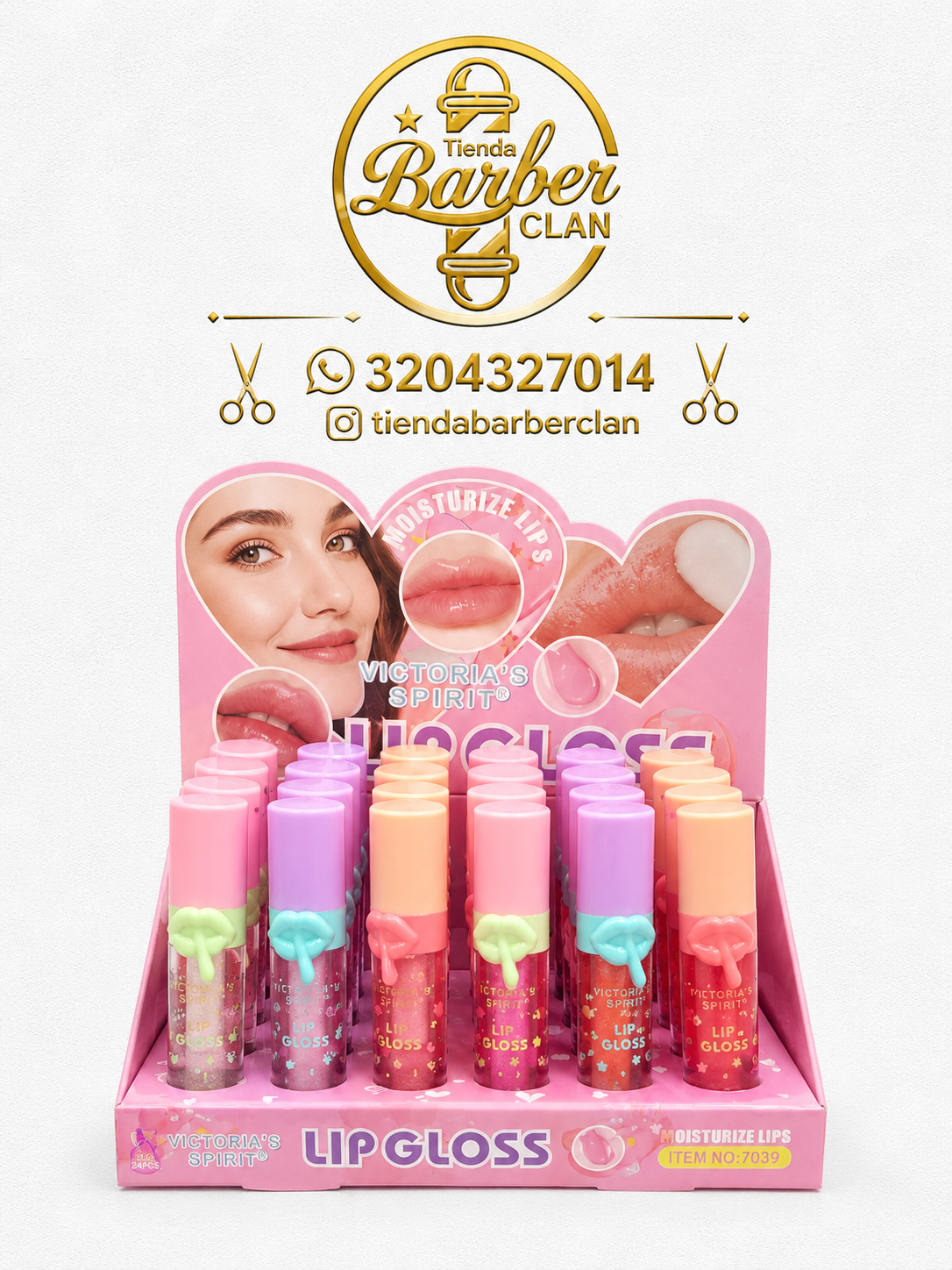 LIP GLOSS VICTORIA´S VICTORIA´S MAQUILLAJE 6930236261224 - Tienda Barber Clan