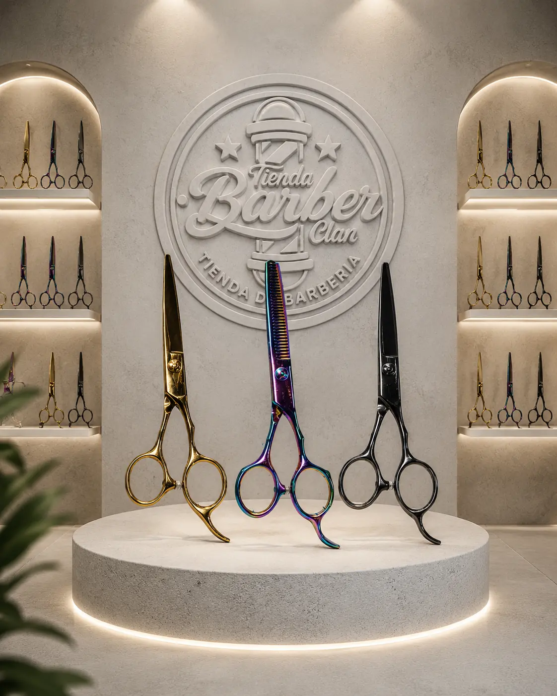 TIJERA INDIVIDUAL PLUS 10 CHINA TIJERAS 7304013780007 - Tienda Barber Clan