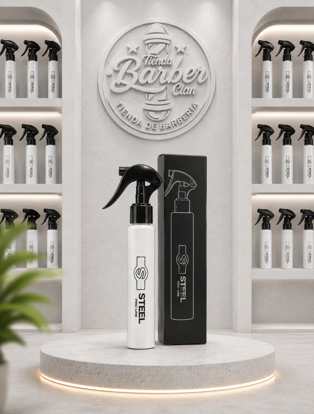 ATOMIZADOR MINI STEEL PRO LINE STEEL PRO LINE ATOMIZADORES 7301041430003 - Tienda Barber Clan