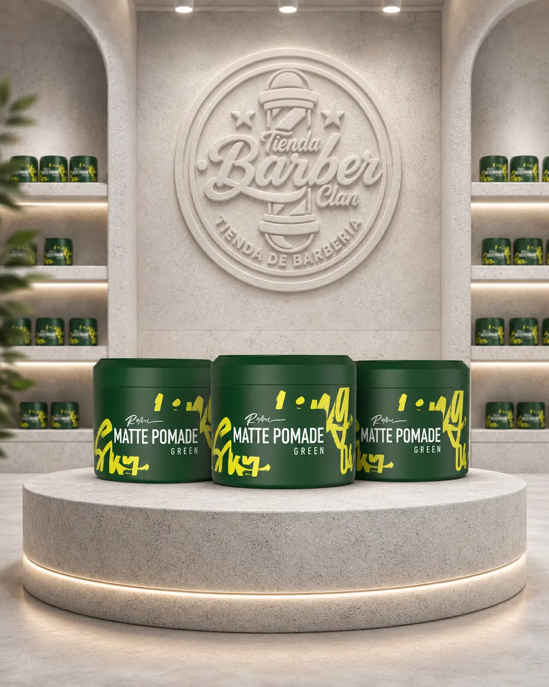 CERA ROQVEL MATTE GREEN 150GR ROQVEL CERAS 8681305281930 - Tienda Barber Clan
