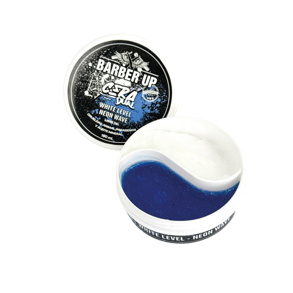 CERA DUAL WHITE LEVEL BARBER UP ( AZUL ) BARBER UP CERAS 7707320477590 - Tienda Barber Clan