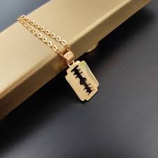 CADENA CUCHILLA DORADA CHINA ACCESORIOS DE BARBERIA 936181910 - Tienda Barber Clan