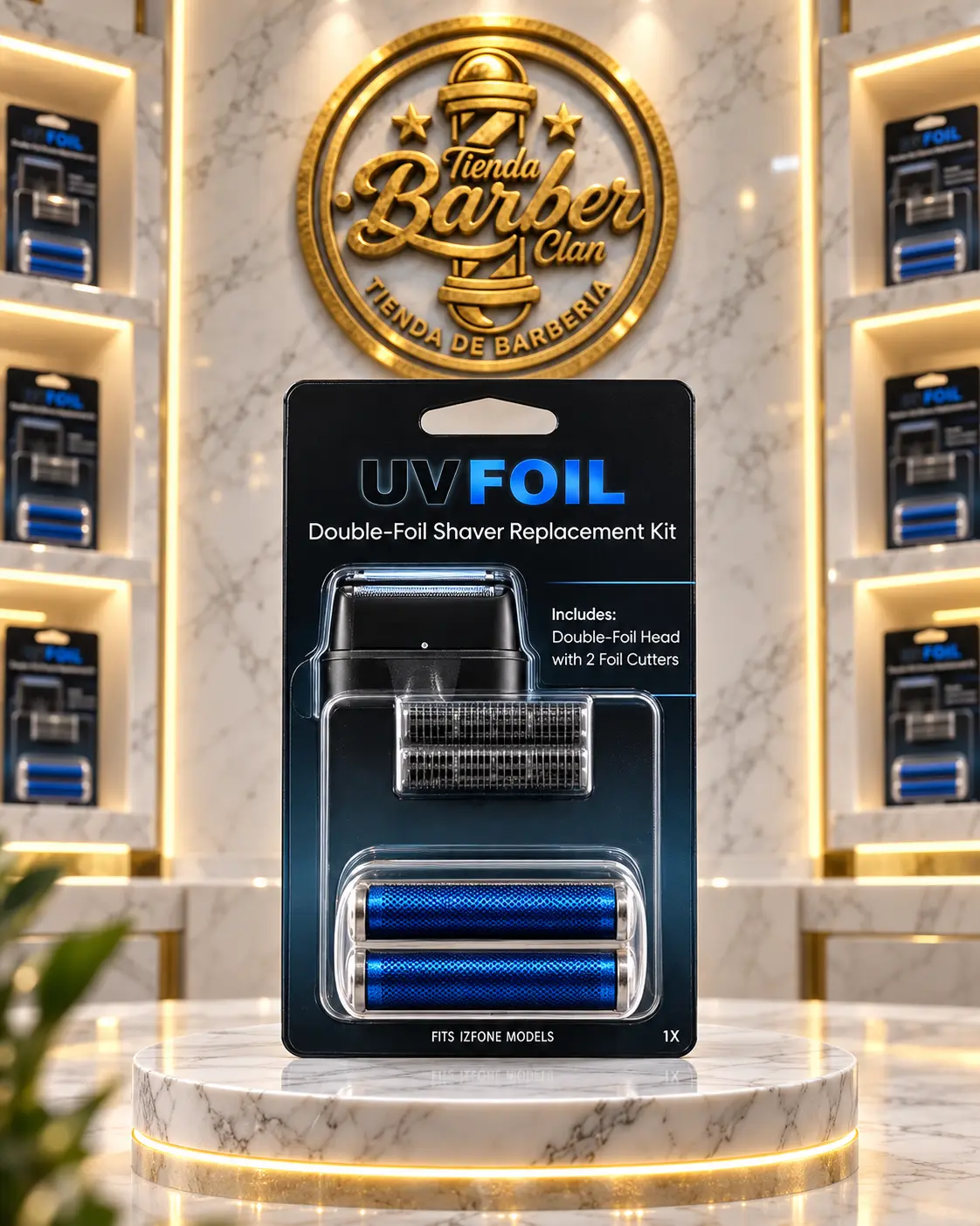 REP. SHAVER BABYLISS UV FOIL GENERICO CHINA CUCHILLAS Y REPUESTOS 516841 - Tienda Barber Clan