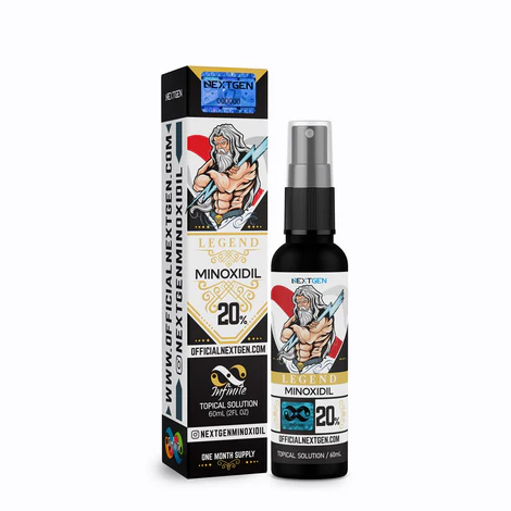 MINOXIDIL NEXTGEN 20% + BIOTINA NEXTGEN MINOXIDIL ,CRECIMIENTO 87246181 - Tienda Barber Clan