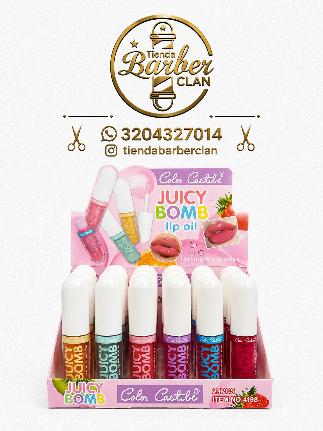 BRILLO LIO OIL JUICY BOMB JUICY BOMB MAQUILLAJE 6971903873609 - Tienda Barber Clan