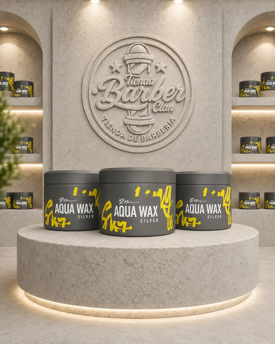 CERA ROQVEL SILVER 150GR ROQVEL CERAS 2815348681305 - Tienda Barber Clan