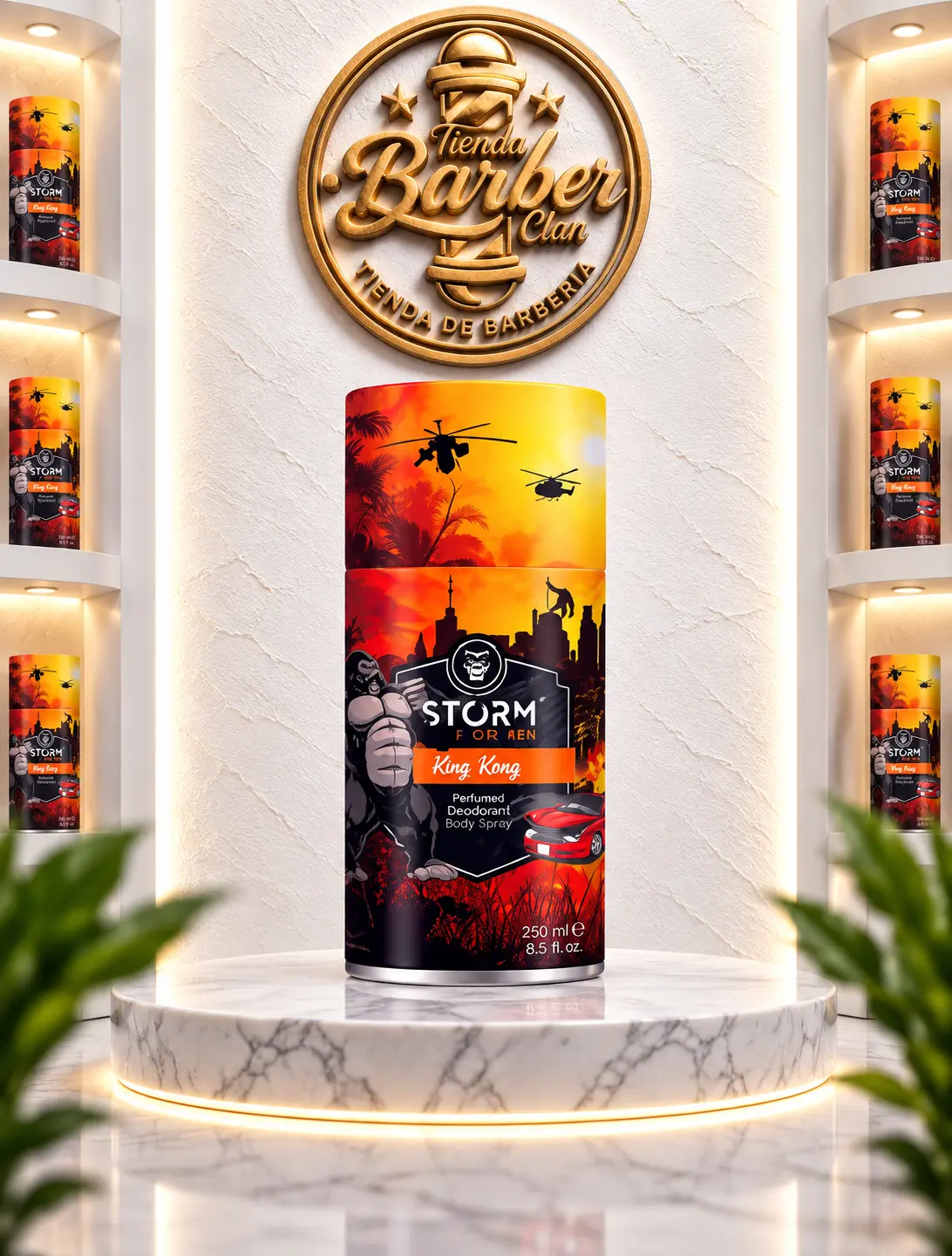 PERFUME DESODORANTE KING KONG STORM AFTER SHAVE 8689009439213 - Tienda Barber Clan