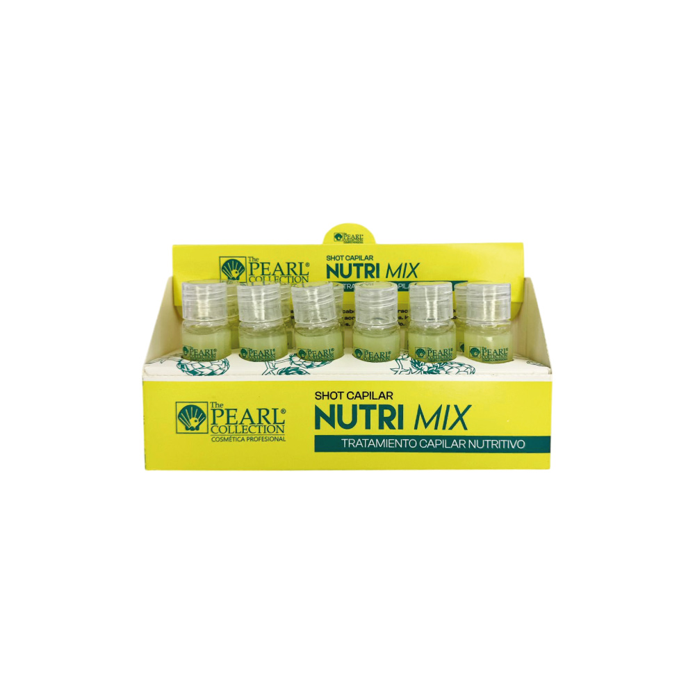 SHOT CAPILAR NUTRI MIX 15ML THE PEARL SHAMPOO Y CUIDADO DE EL CABELLO 7707320478702 - Tienda Barber Clan