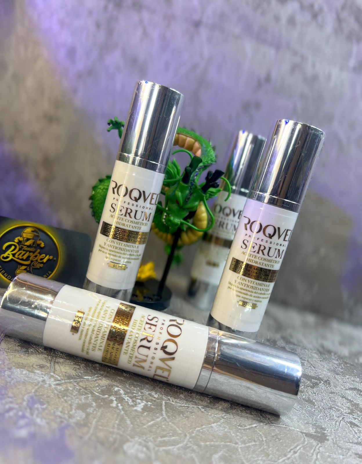 SERUM ROQVEL 50ML ROQVEL ACEITES PARA BARBA Y CABELLO 354678 - Tienda Barber Clan