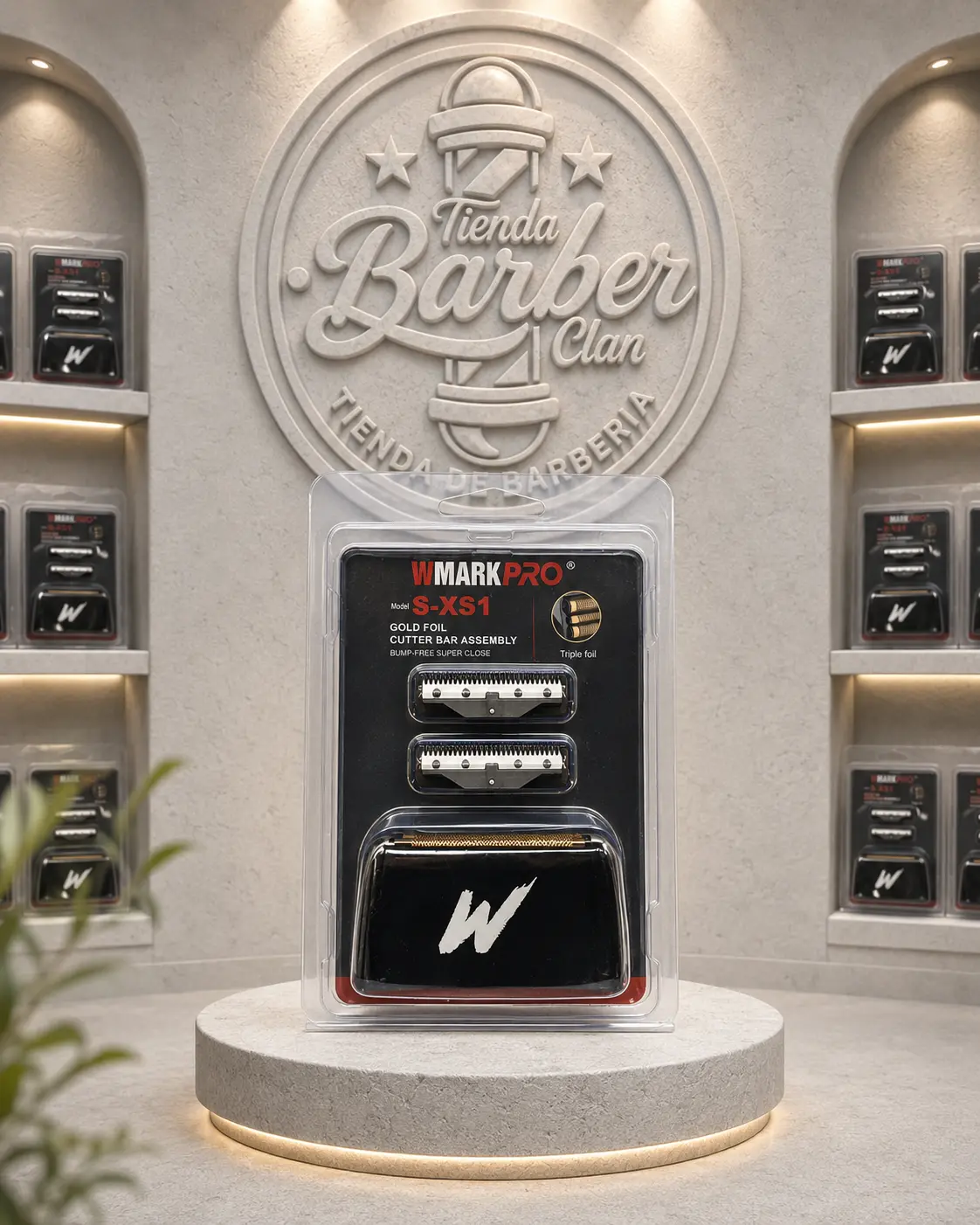 REP. SHAVER WMARK XS1 WMARK CUCHILLAS Y REPUESTOS 6971196418891 - Tienda Barber Clan