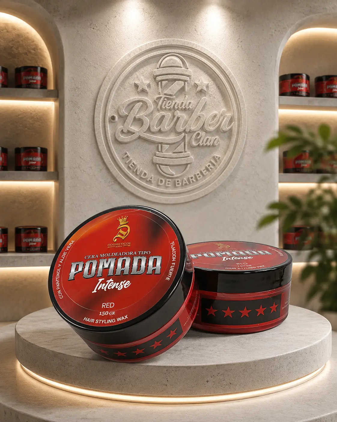 CERA POMADA INTENSE 5 ESTRELLAS 150 GR 5 ESTRELLAS CERAS 725071590 - Tienda Barber Clan