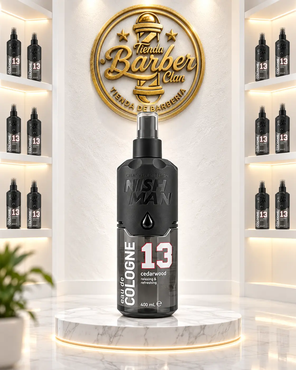 AFTER SHAVE NISHMAN CEDARWOOD 13 400ML NISHMAN AFTER SHAVE 8684736674883 - Tienda Barber Clan