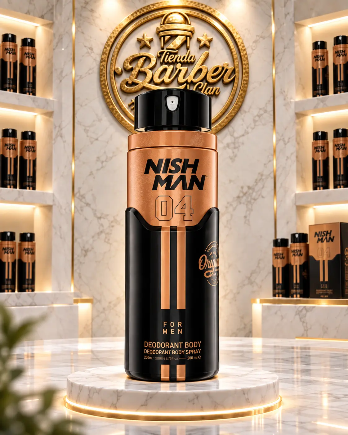 DESODORANTE SPRAY 04 NISHMAN 200ML NISHMAN AFTER SHAVE 089551 - Tienda Barber Clan