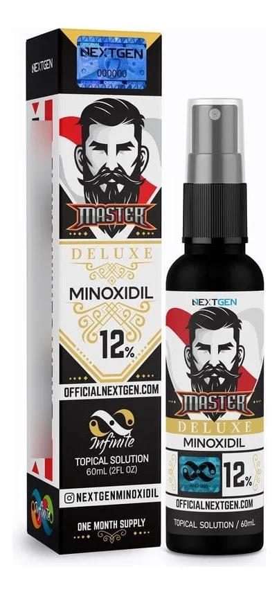 MINOXIDIL NEXTGEN 12 % + BIOTINA NEXTGEN MINOXIDIL ,CRECIMIENTO 97644615 - Tienda Barber Clan
