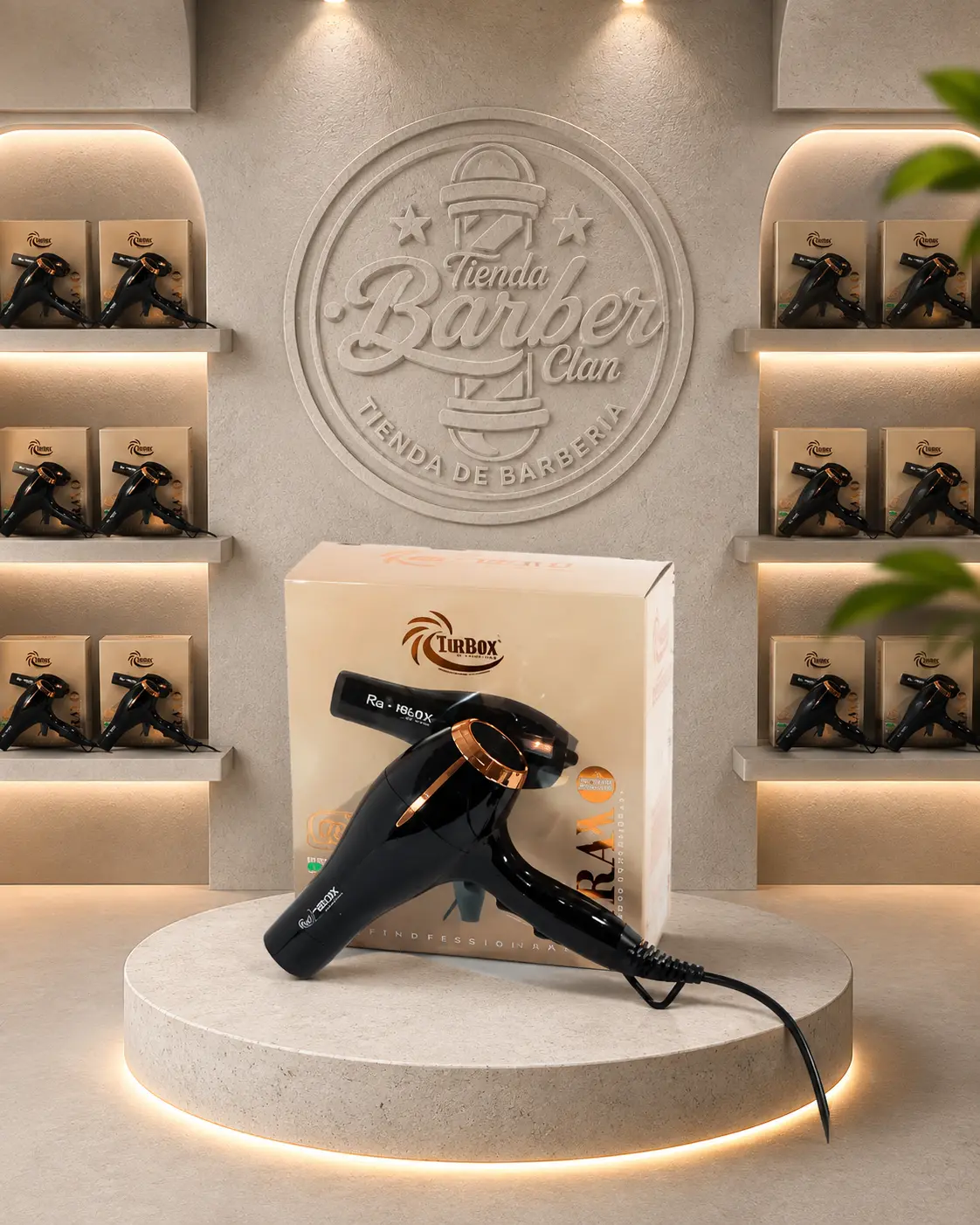SECADOR PROF. BRAVO TURBOX TURBOX SECADORES 7708541252553 - Tienda Barber Clan