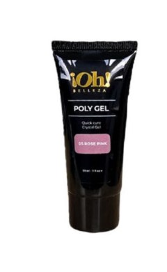 POLY GEL ROSE PINK OH BELLEZA OH BELLEZA MANICURE Y PEDICURE UÑAS 230907 - Tienda Barber Clan