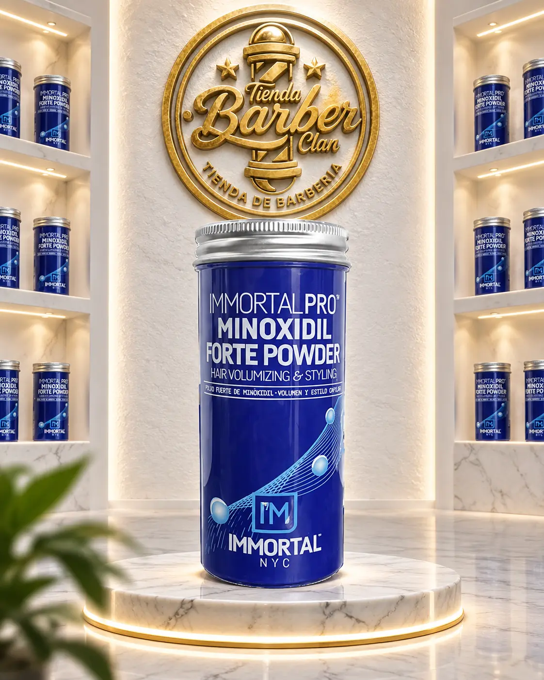 CERA EN POLVO CON MINOXIDIL IMMORTAL IMMORTAL CERAS EN POLVO 8682225557419 - Tienda Barber Clan