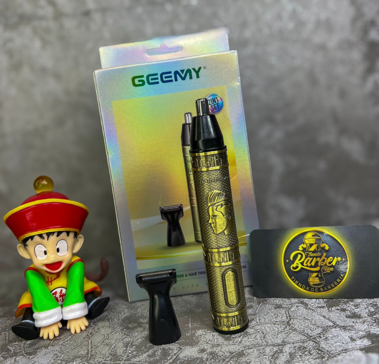 MAQUINA PARA LA NARIZ 2 EN 1 GEEMY GM 3156 GEMEI GEEMY MAQUINAS PATILLERAS 6957952231560 - Tienda Barber Clan