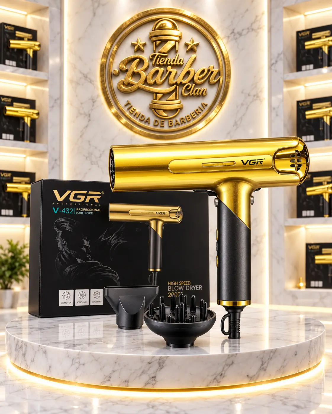 SECADOR VGR 403 VGR SECADORES 47895412 - Tienda Barber Clan