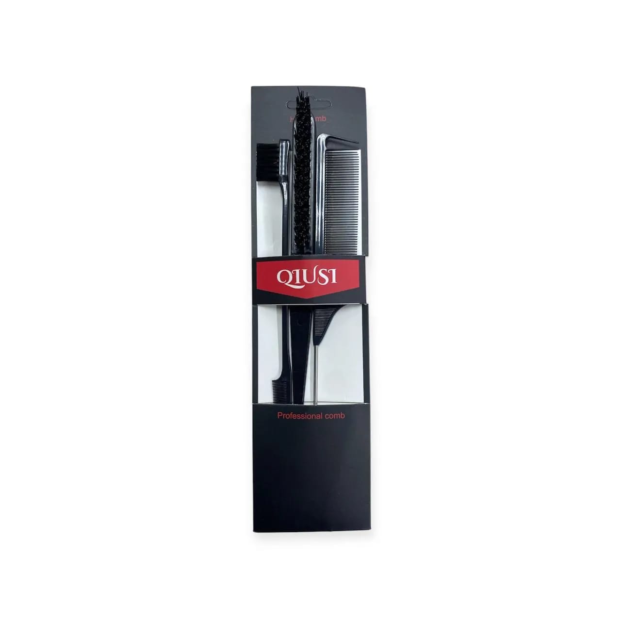 SET X 3 QUISI 1 CEPILLO CEPILLO MINI PEINILLA COLA PEINES PEINILLAS 3031 - Tienda Barber Clan