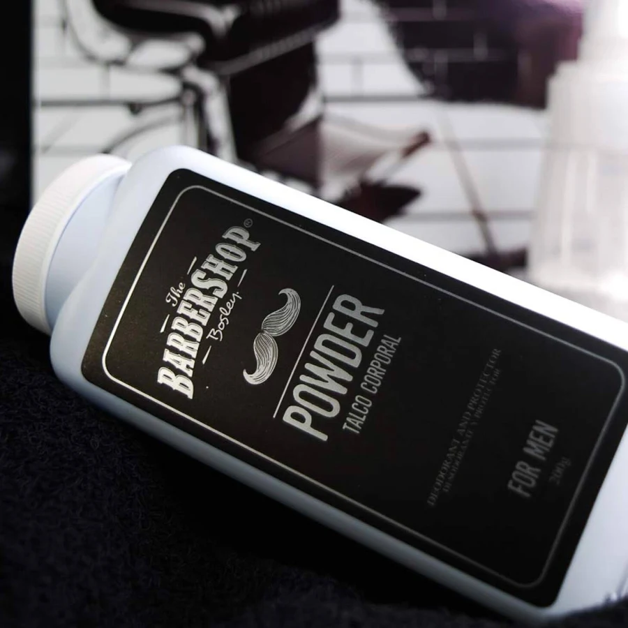 TALCO CORPORAL THE BARBERSHP X200GR BARBERSHOP TALCOS 7707320477132 - Tienda Barber Clan