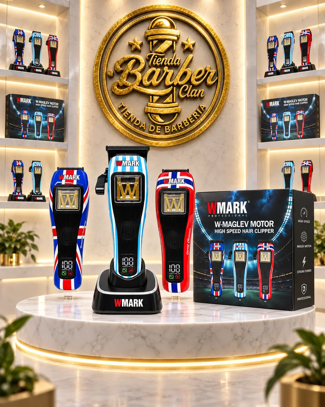 MAQ. WMARK X1 ED. MUNDIAL WMARK MAQUINAS DE CORTE 475462 - Tienda Barber Clan