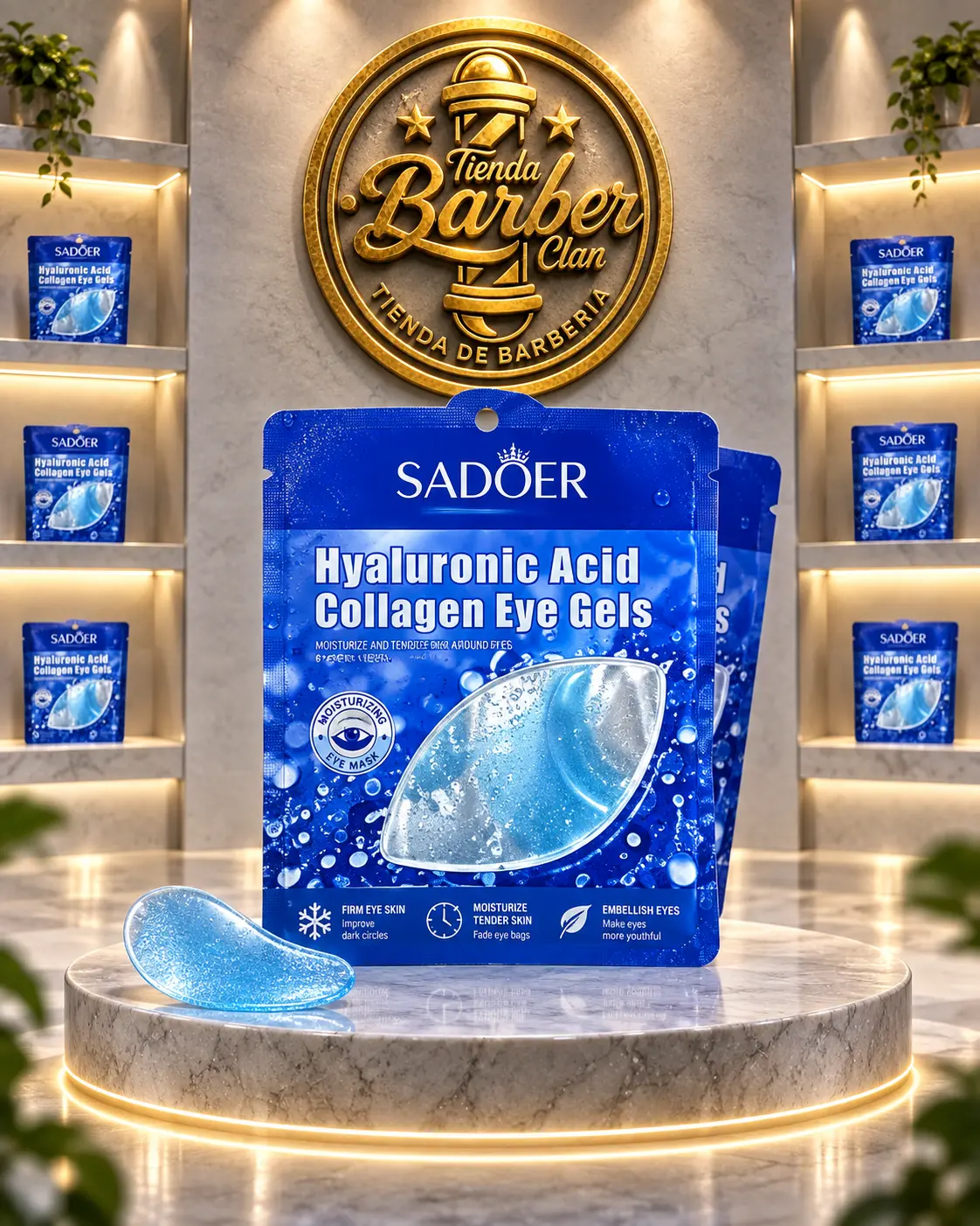PARCHE CONTORNO DE OJOS SADOER SADOER FACIAL 6926923601961 - Tienda Barber Clan