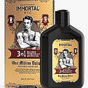 SHAMPOO 3 EN 1 ONE MILLION 500ML IIMMORTAL SHAMPOO Y CUIDADO DE EL CABELLO 8682225554142 - Tienda Barber Clan