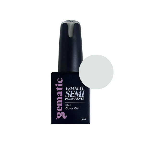 ESMALTE BLANCO HUESO GEMATIC GEMATIC MANICURE Y PEDICURE UÑAS 7708605838471 - Tienda Barber Clan