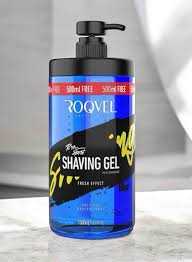 SHAVING GEL ROQVEL BLUE 1500ML ROQVEL SHAVIN GEL Y ESPUMAS PARA AFEITAR 8681305281916 - Tienda Barber Clan