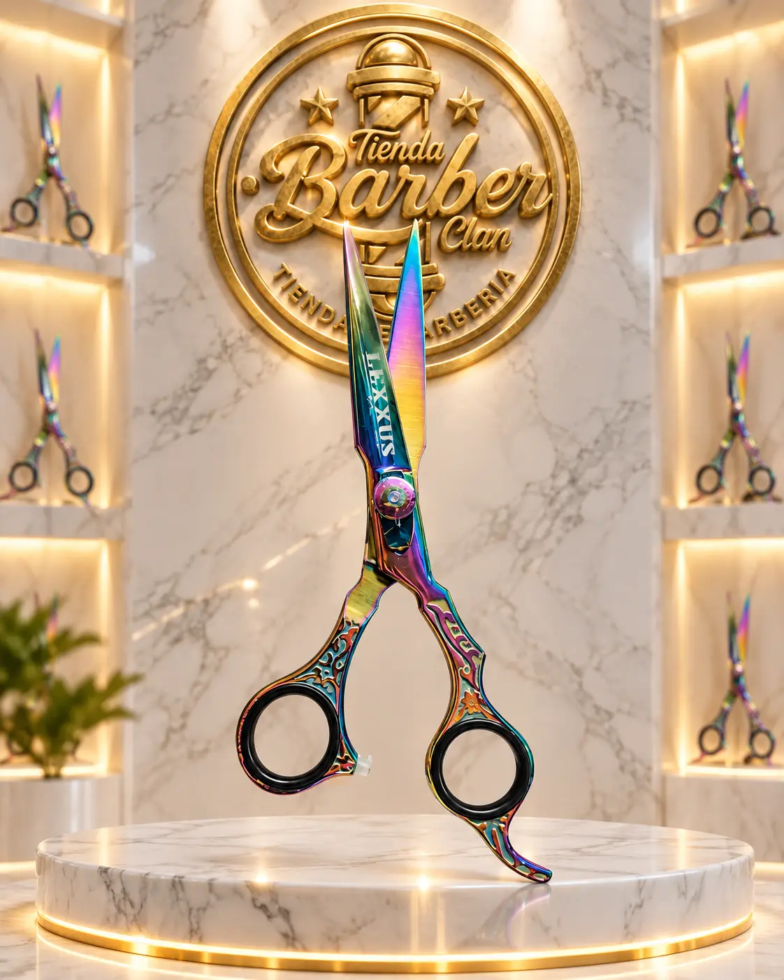 TIJERA LISA TORNASOL TBL 003 LEXXUS LEXXUS TIJERAS 365591 - Tienda Barber Clan