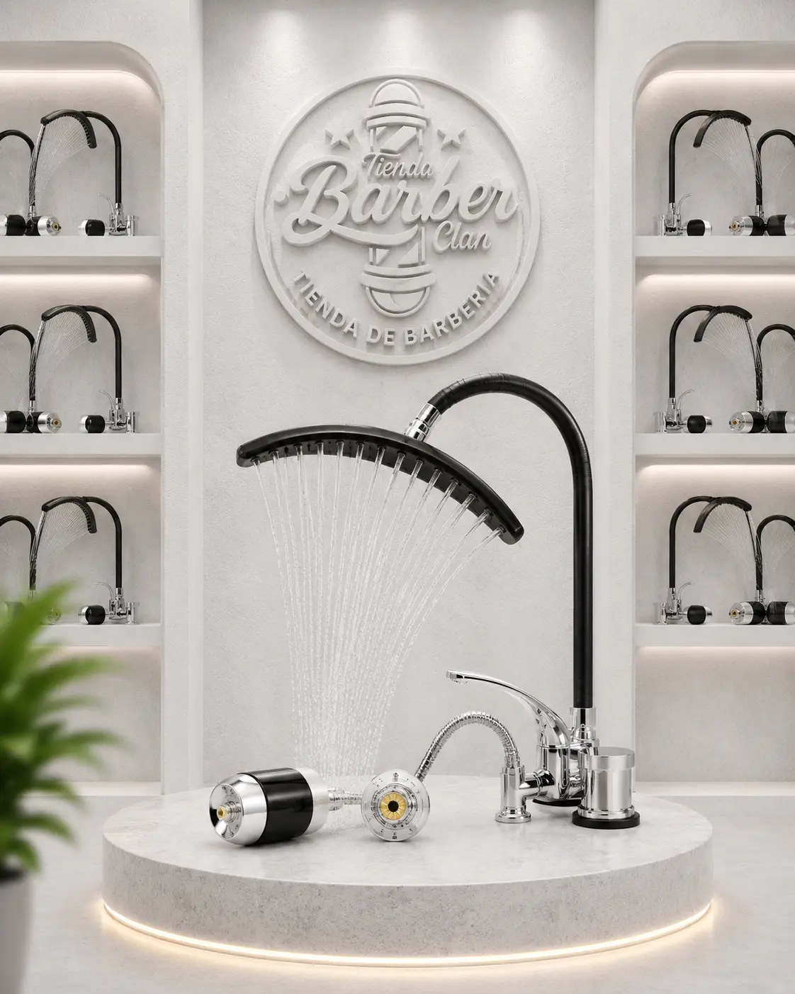 DUCHA TERAPIA CAPILAR CHINA ACCESORIOS DE BARBERIA 1147745528 - Tienda Barber Clan