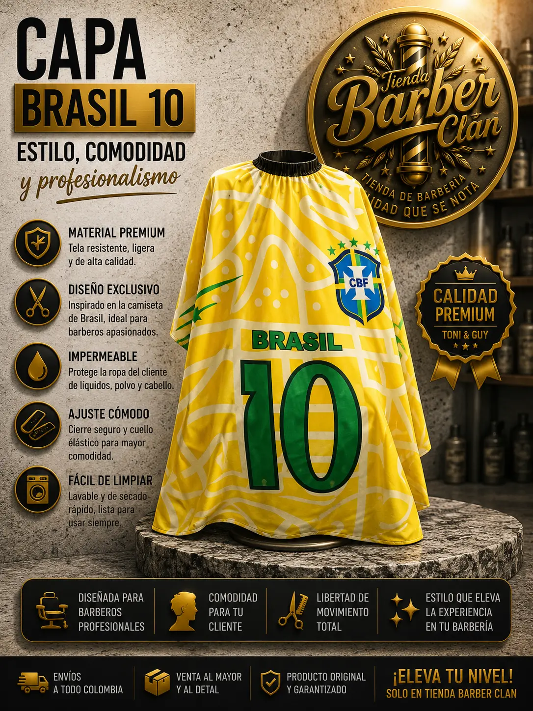 CAPA MUNDIAL MAJESTIC MAJESTIC 18362665161 - Tienda Barber Clan