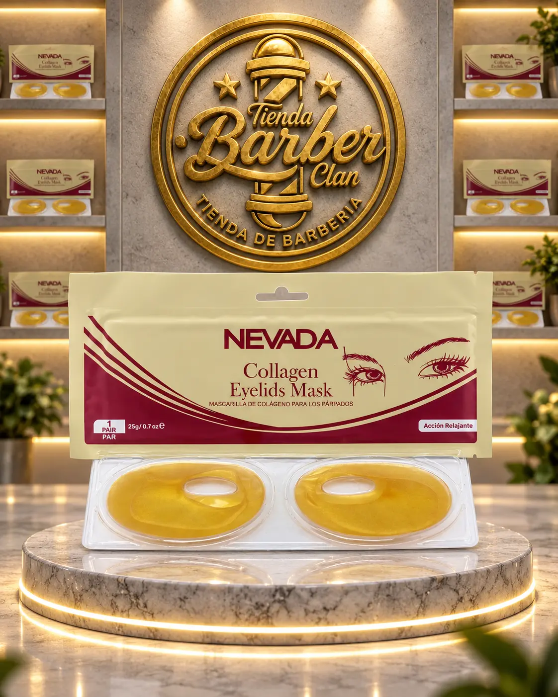 MASC. COLAGENO PARA PARPADOS NEVADA FACIAL 847610020086 - Tienda Barber Clan