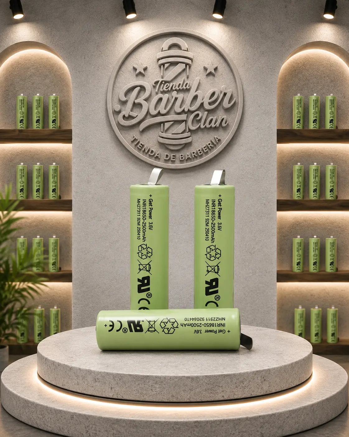 BATERIA PARA VGR 003 VGR CUCHILLAS Y REPUESTOS 77845156284 - Tienda Barber Clan