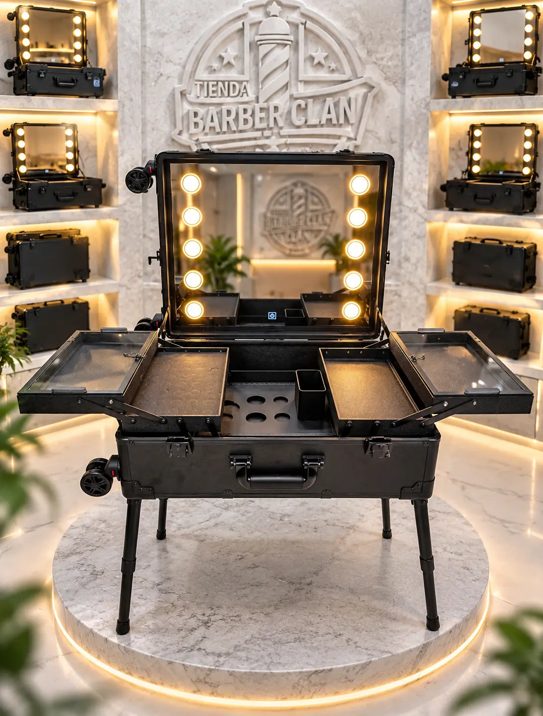 MALETA DE BARBERIA PORTATIL DOMICILIOS CHINA ACCESORIOS DE BARBERIA 8587159 - Tienda Barber Clan