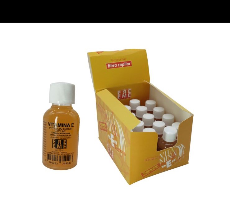 AMPOLLA VITAMINA E ERE EME SHAMPOO Y CUIDADO DE EL CABELLO 7709243749143 - Tienda Barber Clan
