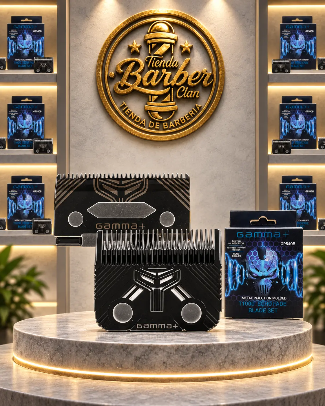 REP. CUCHILLA ECHO GAMMA+ GAMMA CUCHILLAS Y REPUESTOS 810069134758 - Tienda Barber Clan