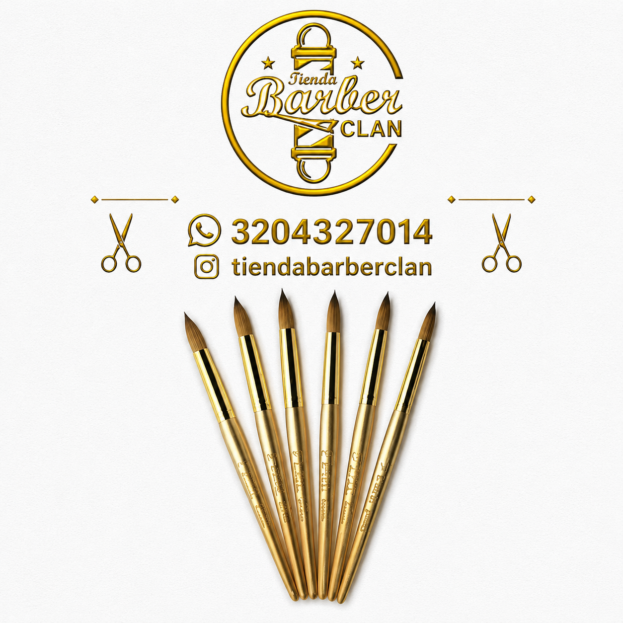 PINCEL KOLISKY #8 KOLISKY MANICURE Y PEDICURE UÑAS 231084 - Tienda Barber Clan