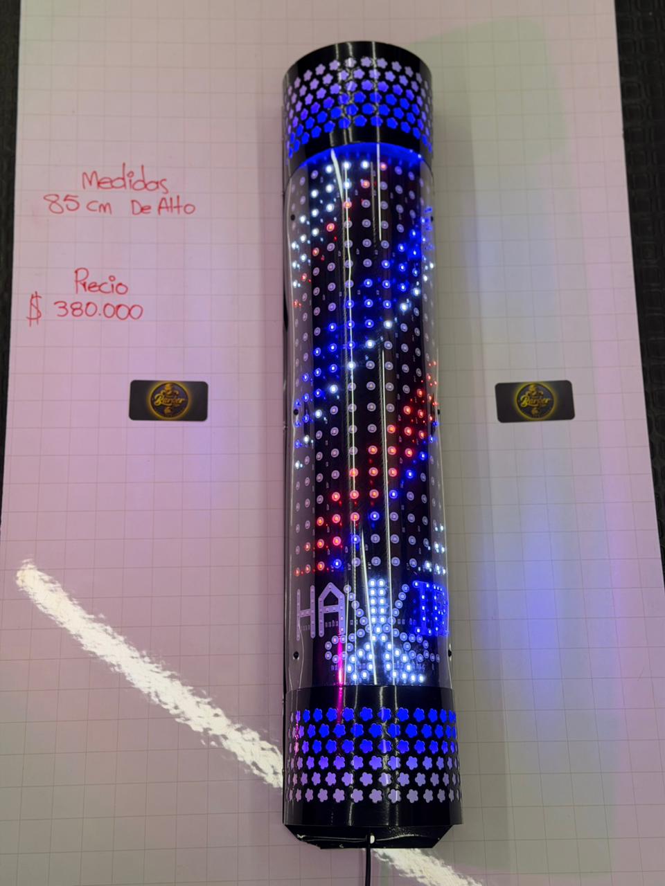 BARBER POOL LED CHINA BARBER POOL O POSTE DE BARBERIA 1234 - Tienda Barber Clan