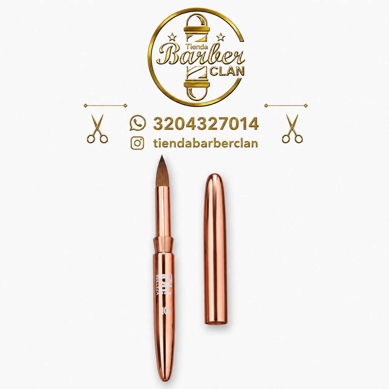 PINCEL KOLISKY #10 KOLISKY MANICURE Y PEDICURE UÑAS 231085 - Tienda Barber Clan
