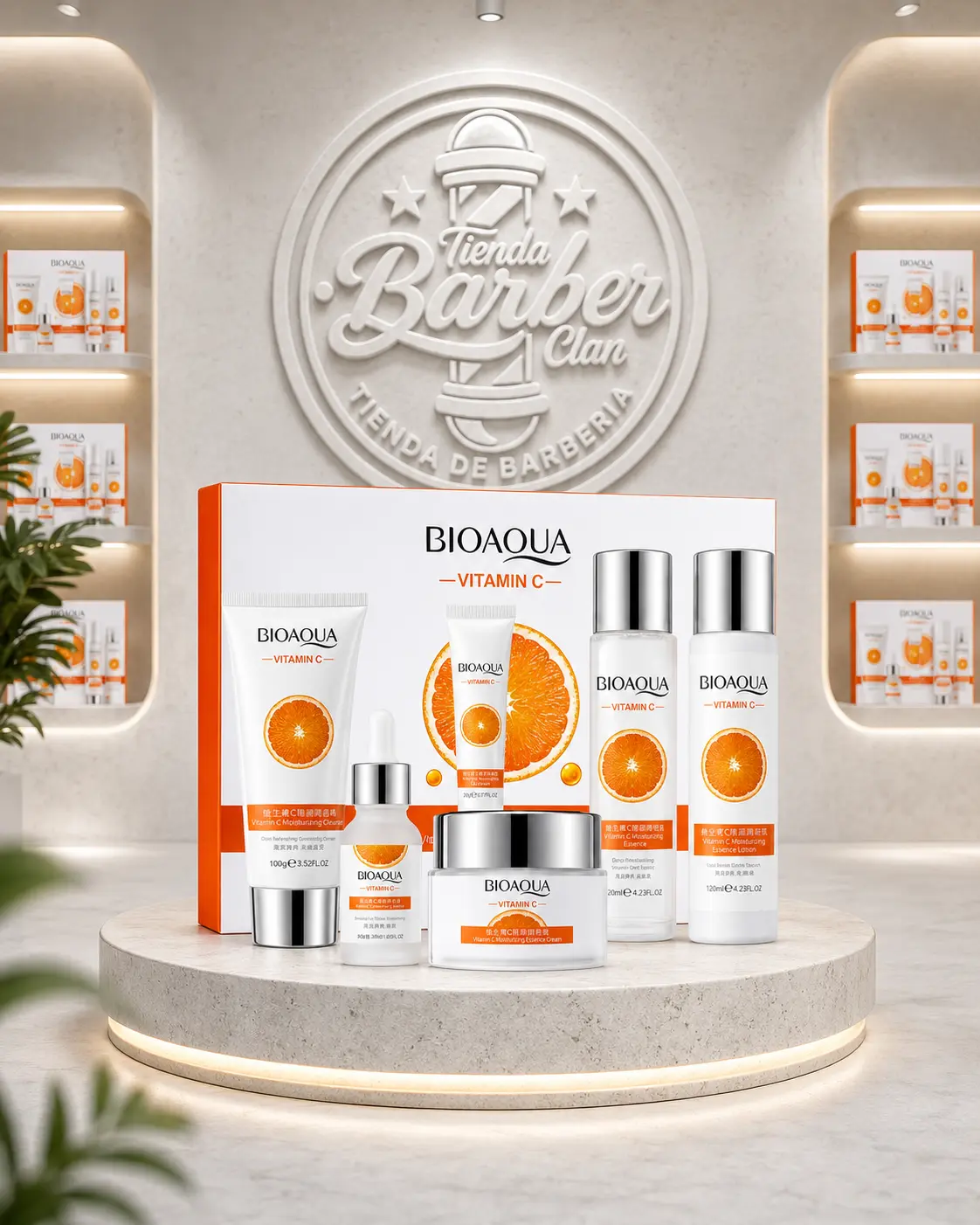 KIT VITAMINA C BIOAQUA X6 BIOAQUA FACIAL 7895214524 - Tienda Barber Clan