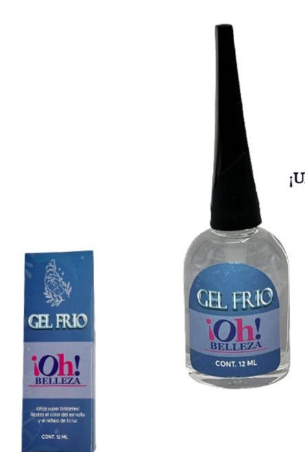 BRILLO GEL FRIO OH BELLEZA OH BELLEZA MANICURE Y PEDICURE UÑAS 7709764940289 - Tienda Barber Clan