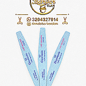 LIMA MEDIA LUNA 100/180 OH BELLEZA DIAMANTE MANICURE Y PEDICURE UÑAS 7701432940157 - Tienda Barber Clan