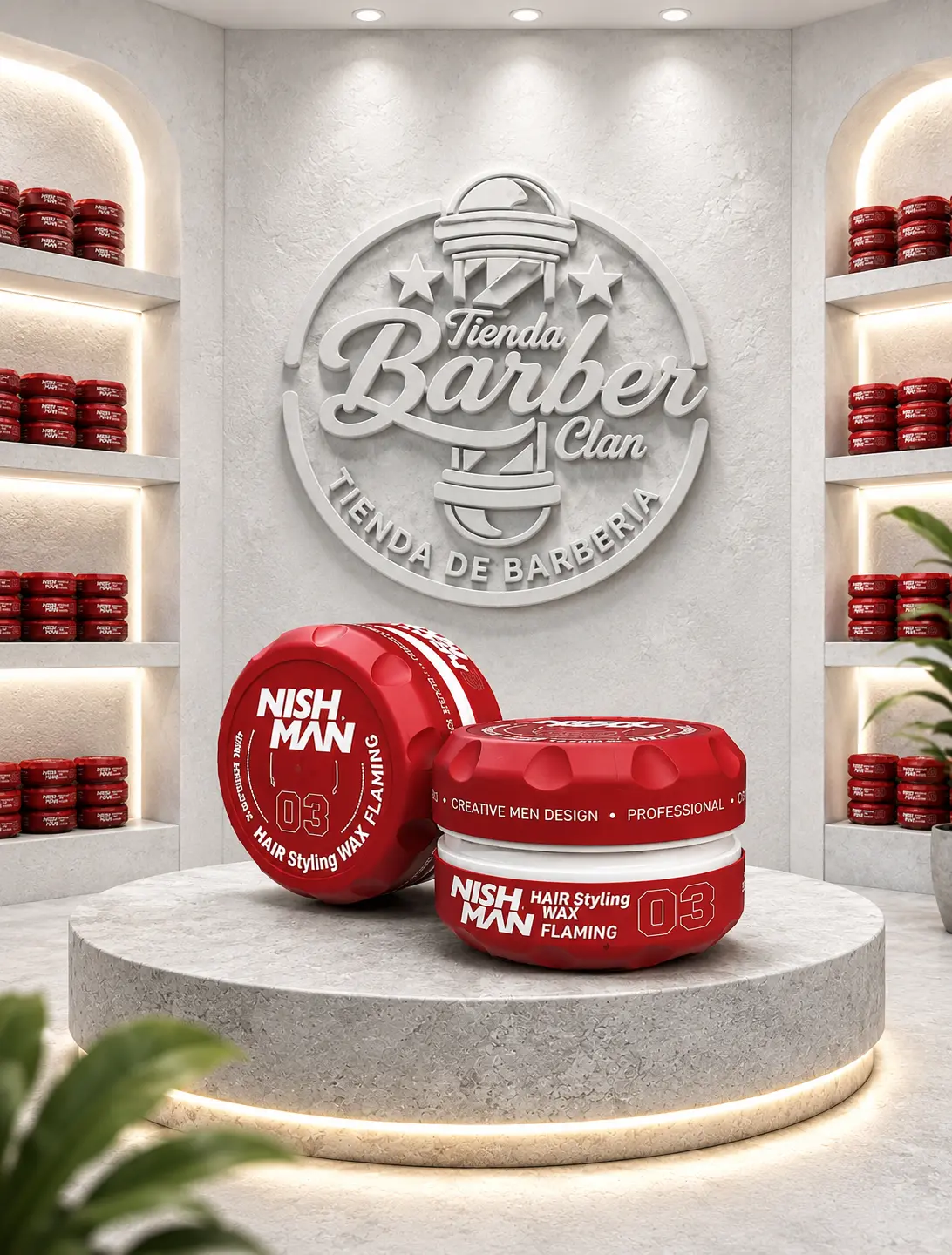 CERA NISHMAN 03 150ML NISHMAN CERAS 8682035088462 - Tienda Barber Clan