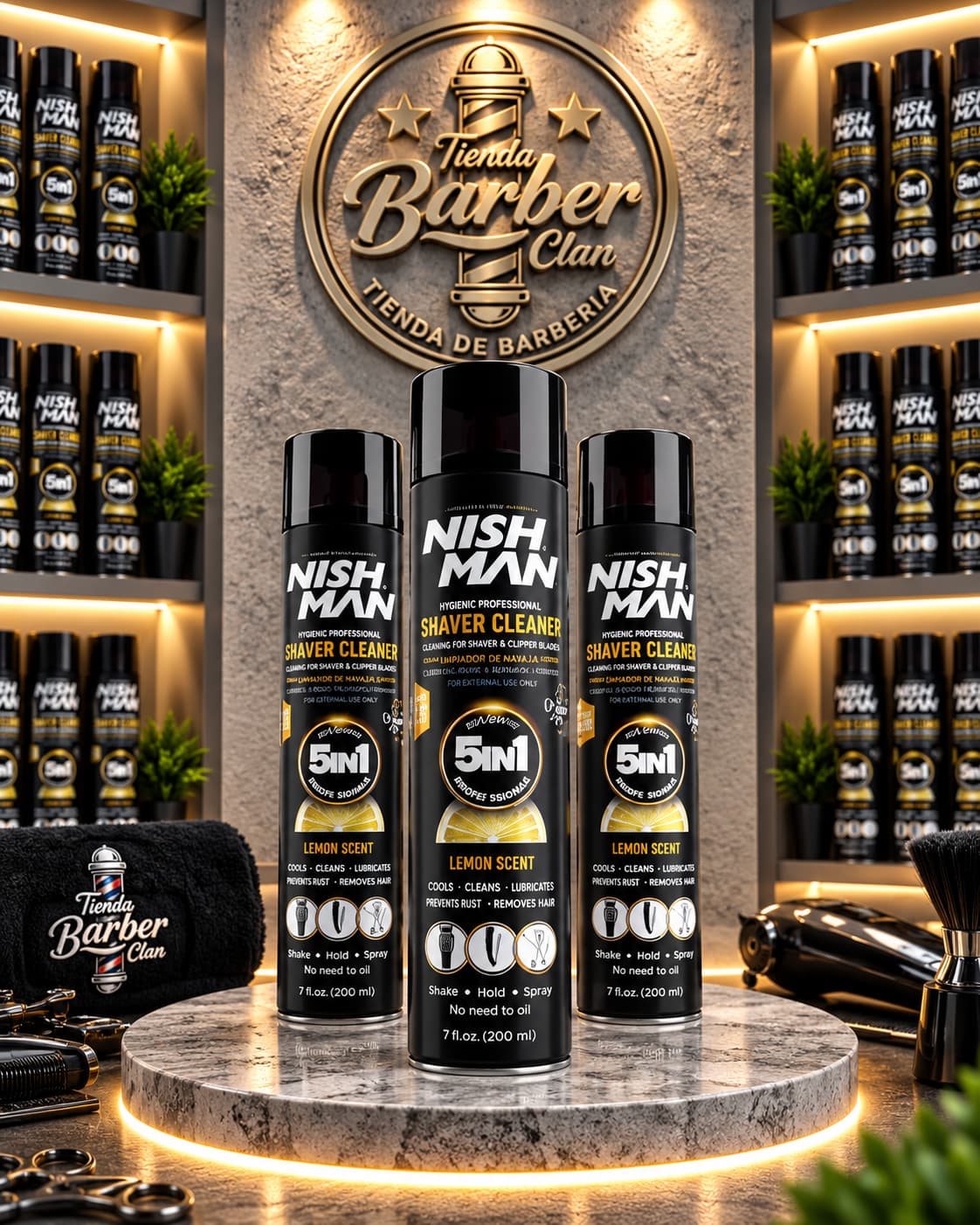 LACA NISHMAN 05 GRANDE 769 ML NISHMAN LACAS 8684736670434 - Tienda Barber Clan