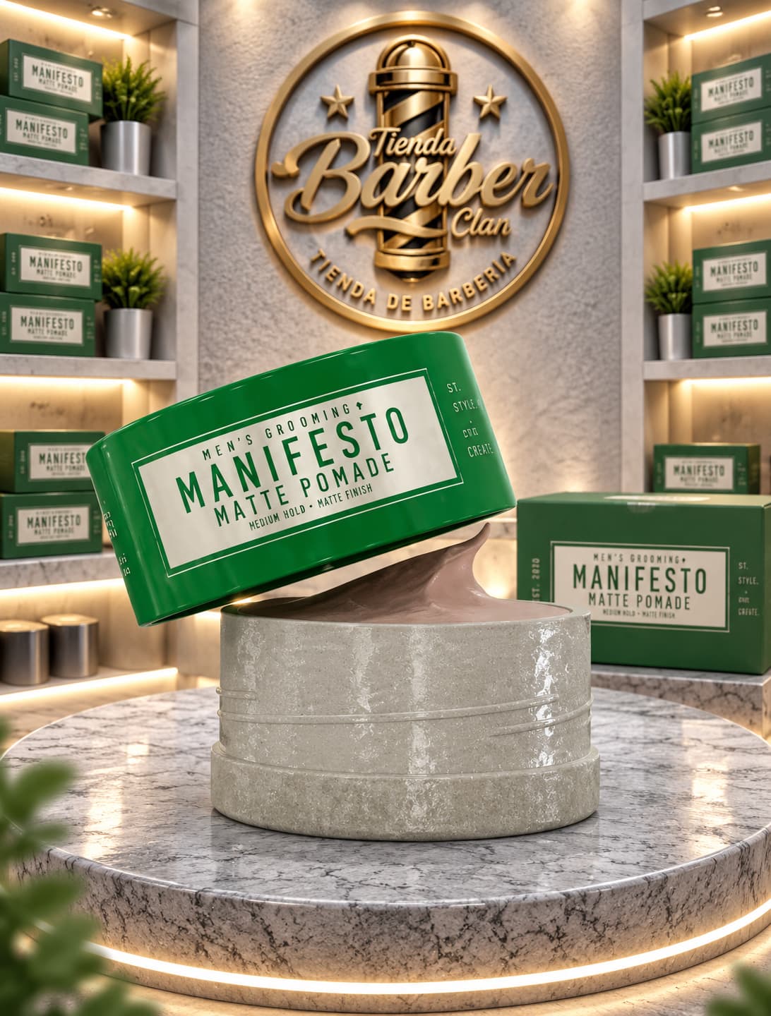 CERA MANIFESTO MATTE IMMORTAL IMMORTAL CERAS - Tienda Barber Clan
