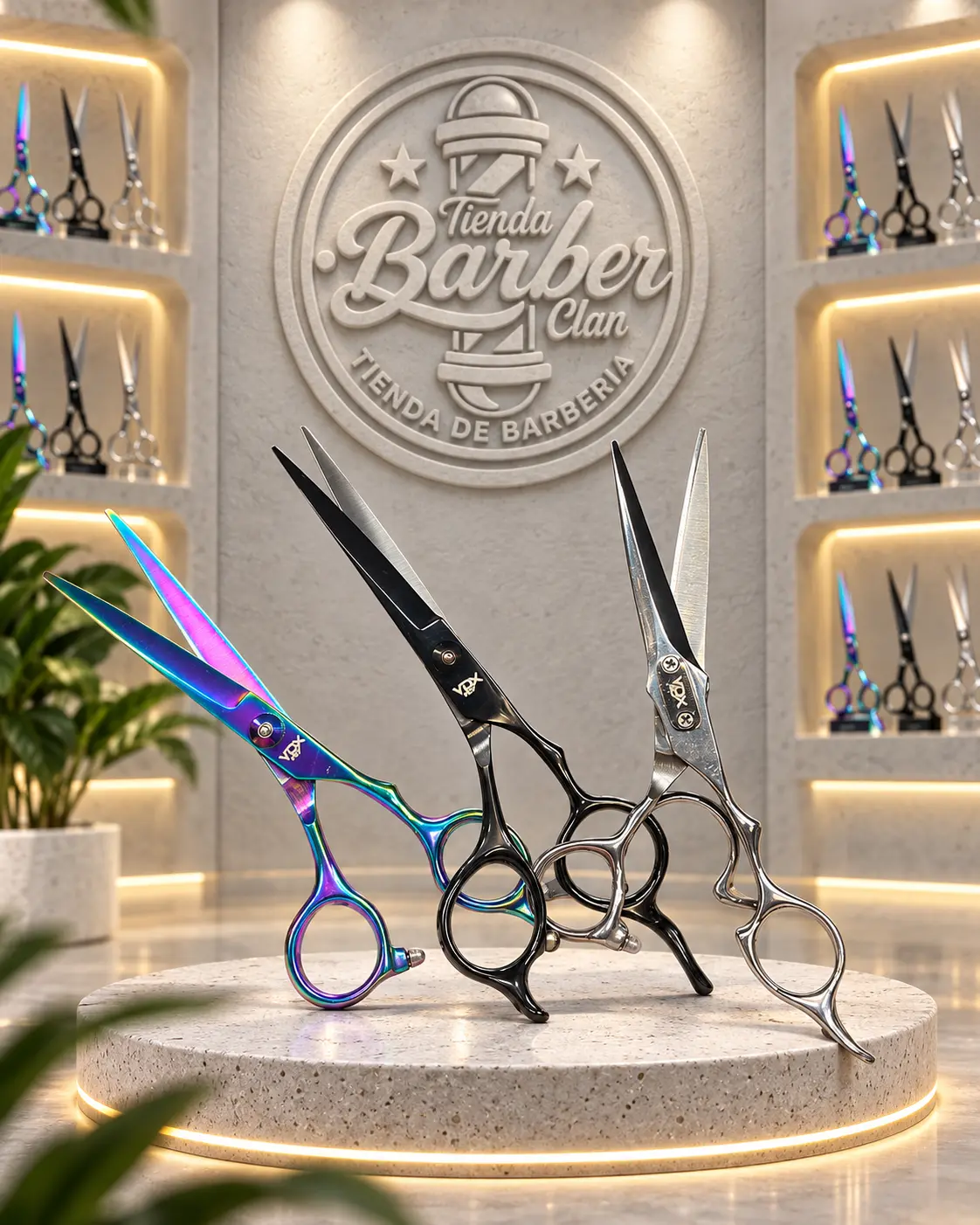 TIJERA LISA VDX VDX TIJERAS 1835127180 - Tienda Barber Clan