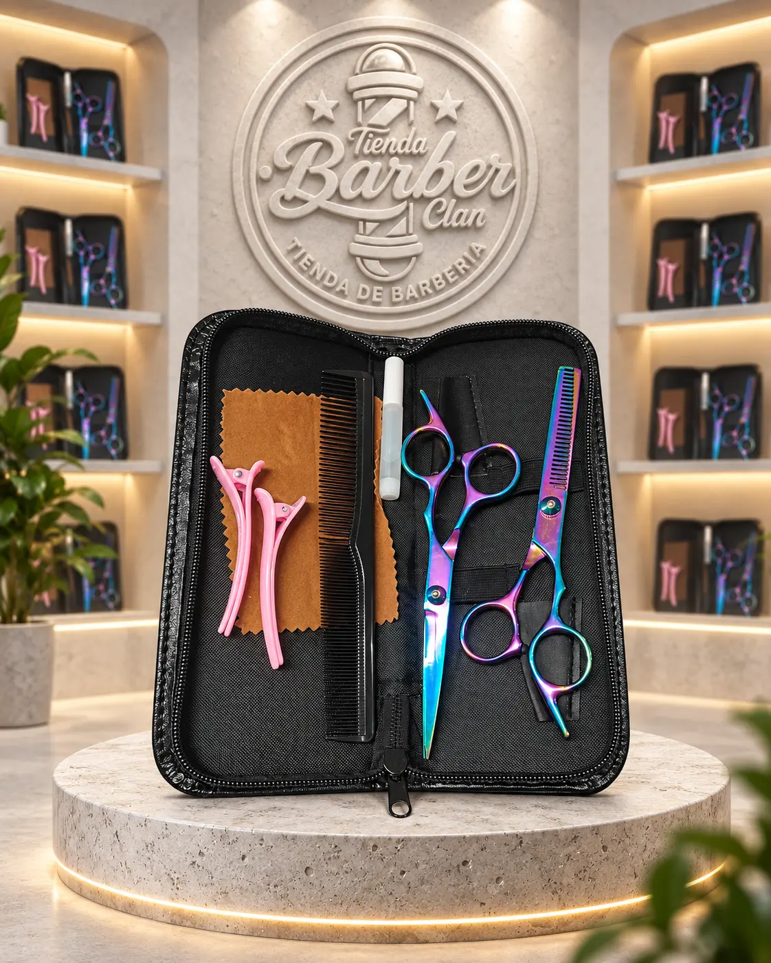KIT TIJERAS X2 XW01 CHINA TIJERAS 29382717 - Tienda Barber Clan